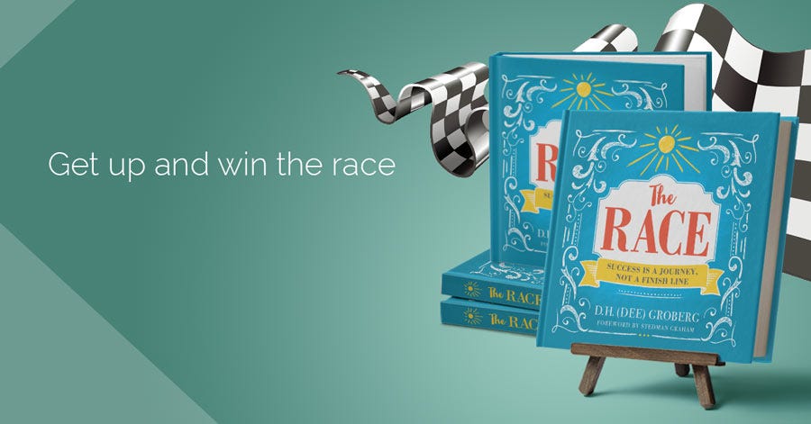 Get Up And Win The Race