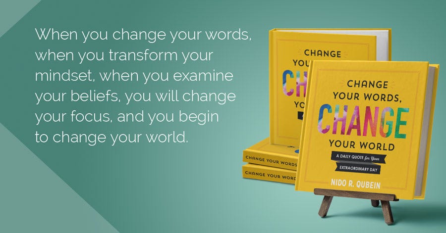 Change Your Words, Change Your World