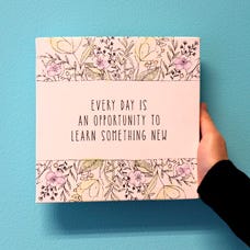 Learn 8" x 8" Canvas