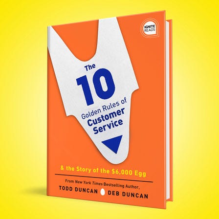 10 Golden Rules of Customer Service book